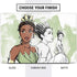 Disney Princess Tiana Sketch Dell Vostro Skin